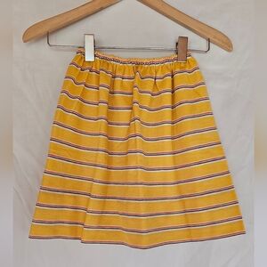 Vintage 70s Striped  Mini Skirt